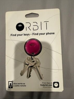 Key Finder Bluetooth Remote - Pink